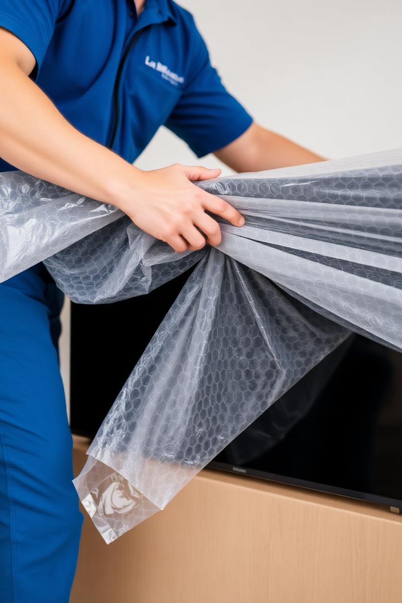 Careful electronics packing